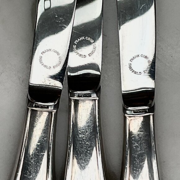 Georg Jensen Frank Cobb Sterling Silver Knives marked